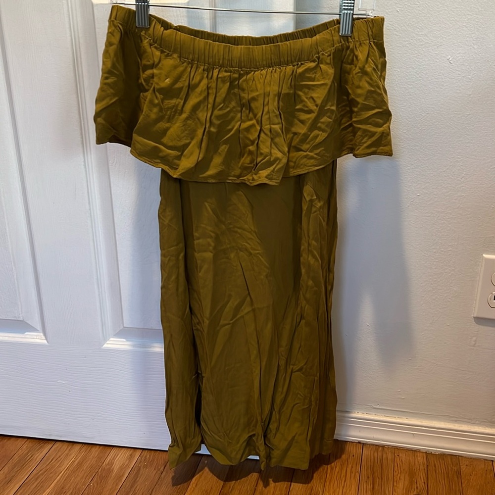 Off the shoulder dress